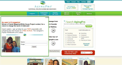 Desktop Screenshot of agingpro.com